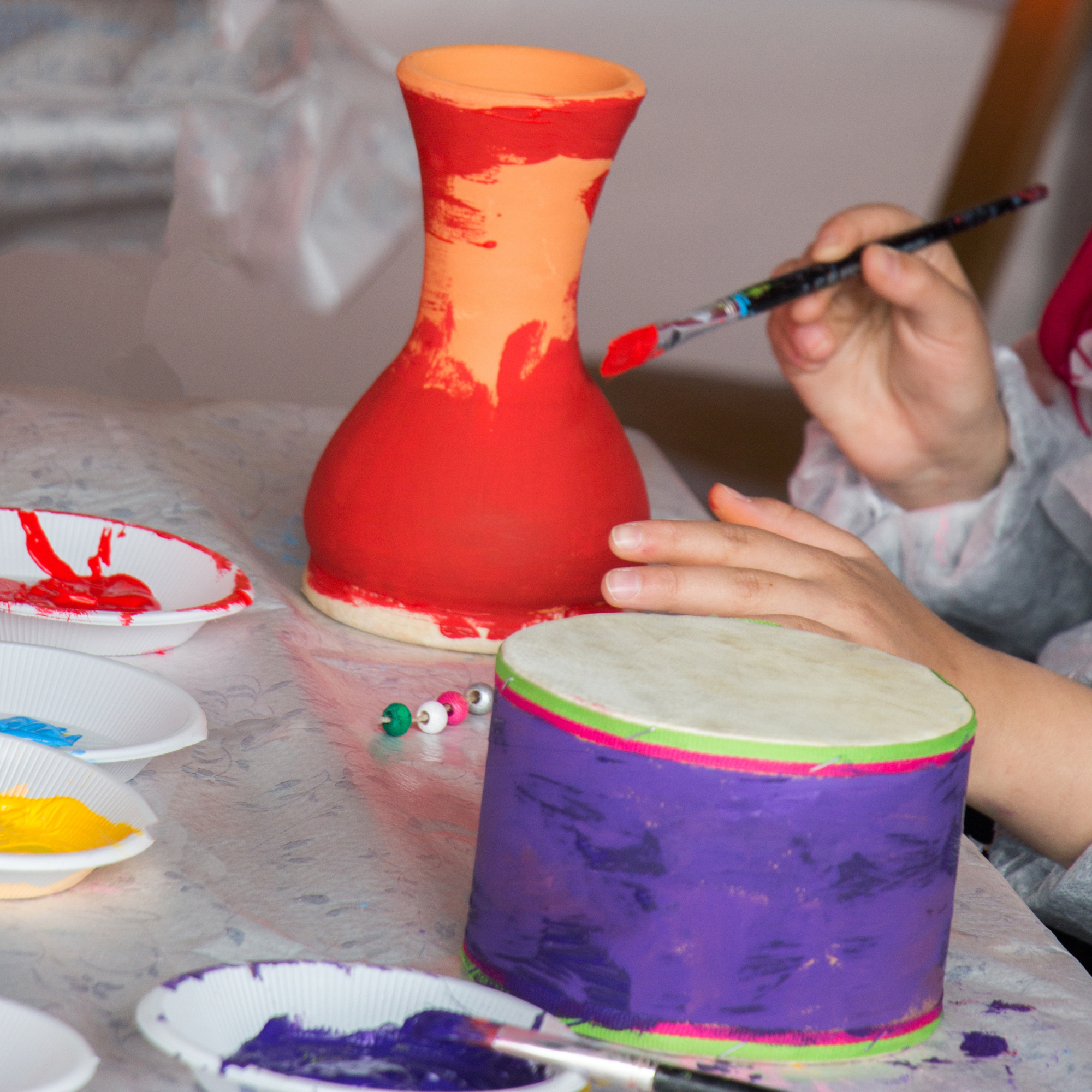 Pottery extra-mural activity