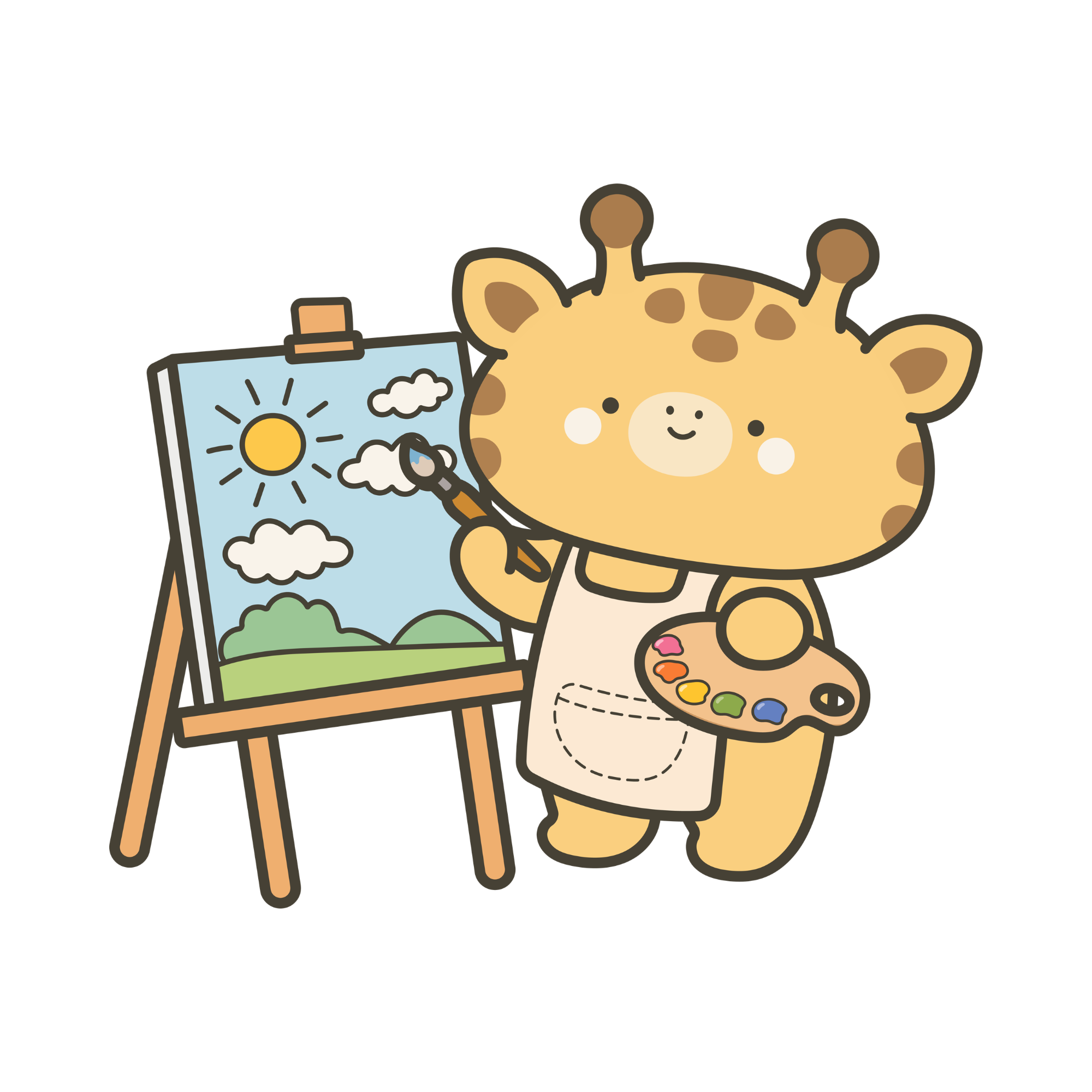 Giraffes class image